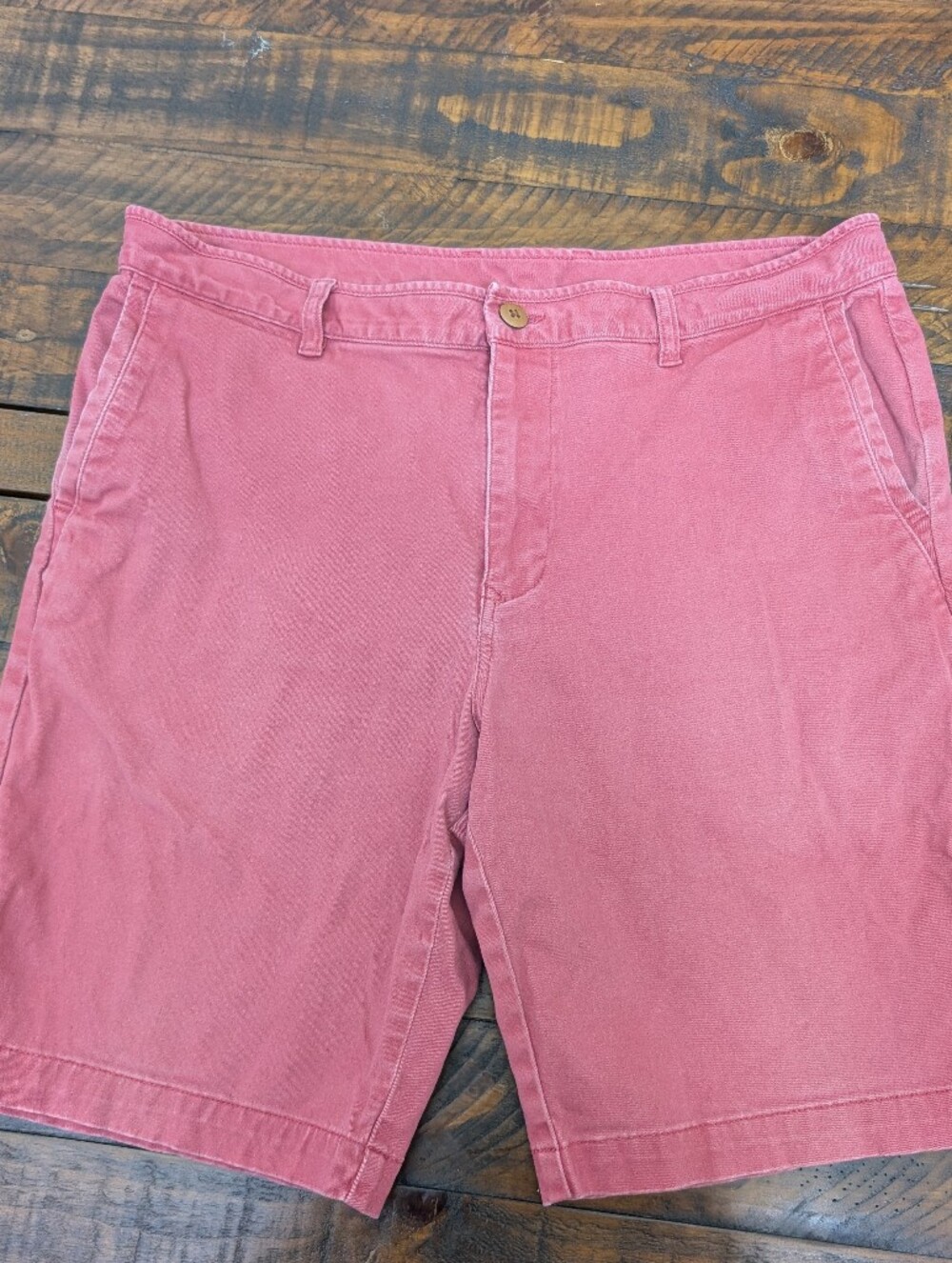 Men's Pink/Red Shorts - Classic Straight Fit
